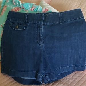 Ann Taylor Denim shorts size 8